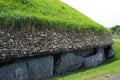 Neolithic Newgrange burial mound site