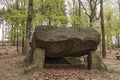 Neolithic passage grave, Megalithic stones in Osnabrueck-Haste, Osnabrueck country, Germany Royalty Free Stock Photo