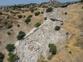 The Neolithic settlement of Choirokoitia on Cyprus island Royalty Free Stock Photo