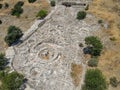 The Neolithic settlement of Choirokoitia on Cyprus island Royalty Free Stock Photo