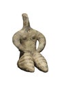 Neolithic Venus of Halaf Culture representing mother Goddess. Terracotta 6100-5400 BC