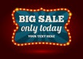 Neon advertising sign - Big Sale