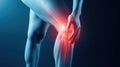 Neon Agony: Visualizing Knee Pain in Vivid Hues