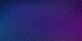 Neon AI dot gradient bg. Blue, pink and purple gradient background. Abstract digital pattern with pixel elements grid Royalty Free Stock Photo