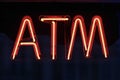 Neon ATM Sign