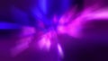 Neon background abstract bokeh lines. Bright glowing background. Light beams radiating from the center of the frame Royalty Free Stock Photo