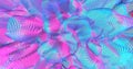 Neon background with fluorescent liquid colors. Ultraviolet abstract blue, purple, pink color. 3D illustration