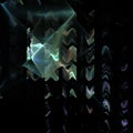 Neon blue fractal