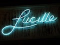 Neon Blue Lucille