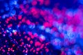 neon bokeh light blur circles glow blue pink flare