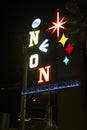 Neon Boneyard Sign Royalty Free Stock Photo