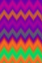 Neon chevron zigzag background ultra. art