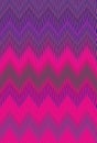 Neon chevron zigzag background ultra. purple lambent Royalty Free Stock Photo