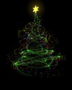 Neon Christmas Tree Concept