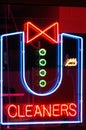 Neon Cleaners Sign