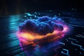 Neon Cloud: Revolutionizing Data with 3D Rendering