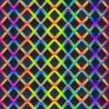 Neon color grid seamless pattern