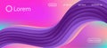 Neon Color Website Template. Landing Page, Pink, Purple Background. Colorful Royalty Free Stock Photo