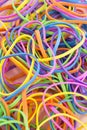 Neon Colored elastic rubber bands