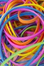 Neon Colored elastic rubber bands