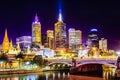 Neon Federation Square