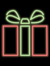 Neon gift package