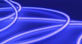 Neon glass tube lights dark blue background Royalty Free Stock Photo