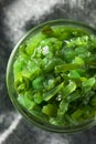 Neon Green Chicago Style Pickled Relish Royalty Free Stock Photo