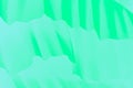 Neon green mint abstract gradient background with waves Royalty Free Stock Photo
