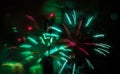 Fireworks Neon green and pink colour
