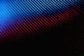 neon grunge background ribbed texture blue red