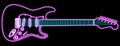 Neon Guitar