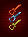 Neon guitars