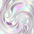 Neon iridescent pastel waves, ai generation