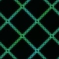 Neon light on black seamless repeat pattern