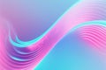 Neon light curve glowing wave blur cyan pink trail generative ai