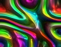 Neon light multicolored blur gradient liquid backgrounds