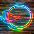 764 Neon Light Neon Signs: A futuristic and dynamic background featuring neon light neon signs in electrifying and vibrant color