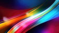 Neon Lights - Abstract Colorful Curve Speed Background with Lines Royalty Free Stock Photo