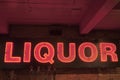 Neon liquor sign