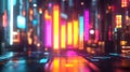 Interactive Floating Bar Chart with Changing Colors