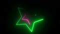 4K Stras Neon motion graphics background