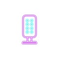 Neon Podcast Mic