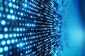 Neon Mirage Flowing Digital Data in a Technological Dreamscape