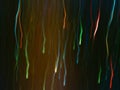 Neon multicolor glowing lines blur firework sparks