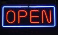 Neon Open Sign