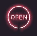 Neon Open Sign