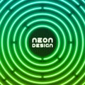 Neon original background design for cover, flyer, web