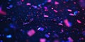 Neon Pink Blue Confetti Sparkle Background Royalty Free Stock Photo