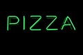 Neon Pizza Sign